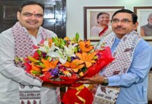 ਮੁੱਖ ਮੰਤਰੀ ਨੇ ਕੇਂਦਰੀ ਮੰਤਰੀ ਪ੍ਰਹਿਲਾਦ ਜੋਸ਼ੀ ਨਾਲ ਕੀਤੀ ਮੁਲਾਕਾਤ