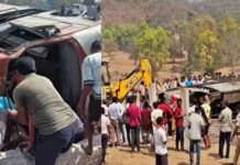 ਝਾਰਖੰਡ-ਛੱਤੀਸਗੜ੍ਹ ਸਰਹੱਦ ‘ਤੇ ਵਾਪਰਿਆ ਭਿਆਨਕ ਸੜਕ ਹਾਦਸਾ, 5 ਮਹੀਨੇ ਦੇ ਬੱਚੇ ਸਮੇਤ 5 ਲੋਕਾਂ ਦੀ ਮੌਤ