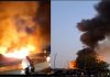 ਫਰੀਦਾਬਾਦ ਸ਼ਹਿਰ ਦੇ ਏਤਮਦਪੁਰ ਪੁਲ ਦੇ ਨੇੜੇ ਕੂੜੇ ਦੇ ਡੰਪ ’ਚ ਲੱਗੀ ਭਿਆਨਕ ਅੱਗ